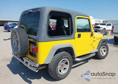 2004 Jeep Wrangler X из США, поврежденный, VIN 1J4FA39S24P783469